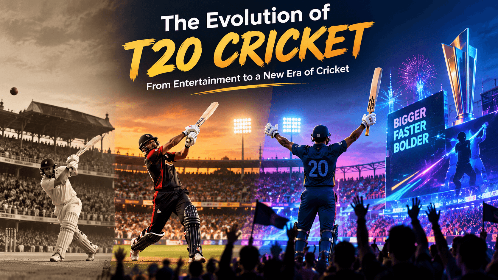 The Evolution of T20 Cricket: From Entertainment to a New Era of Cricket