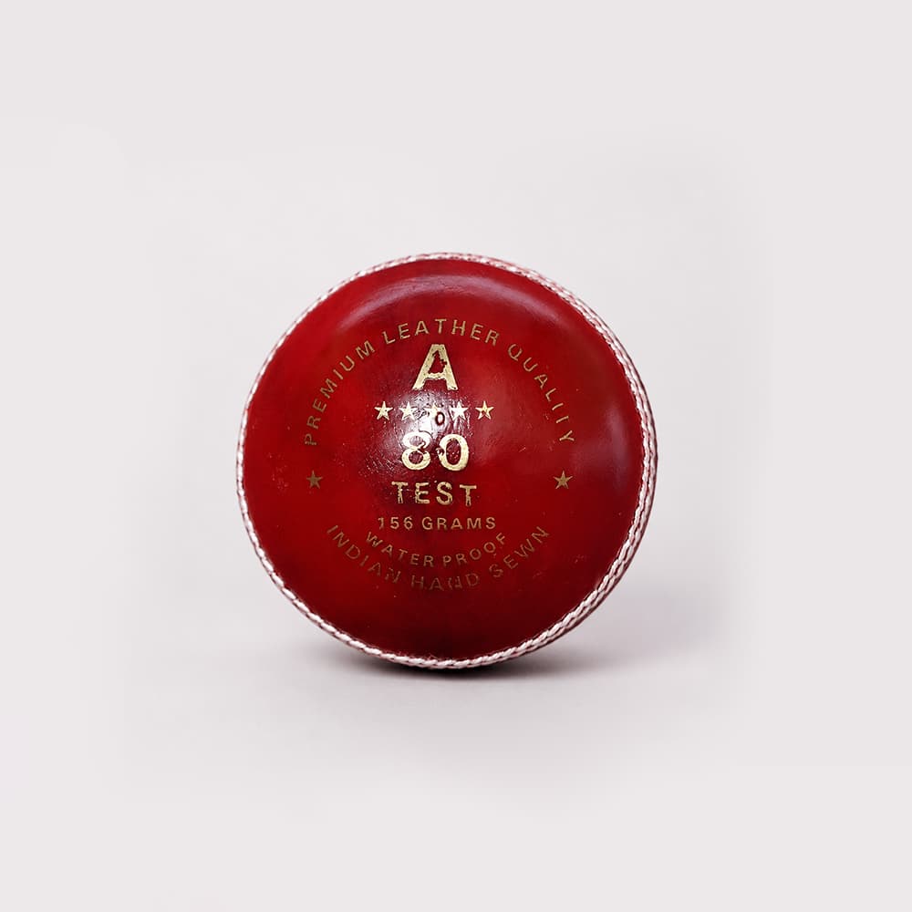 Red Test Ball (60-80 Overs)