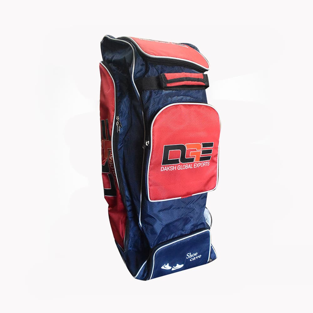 Cricket Kit Bag (Red & Blue)