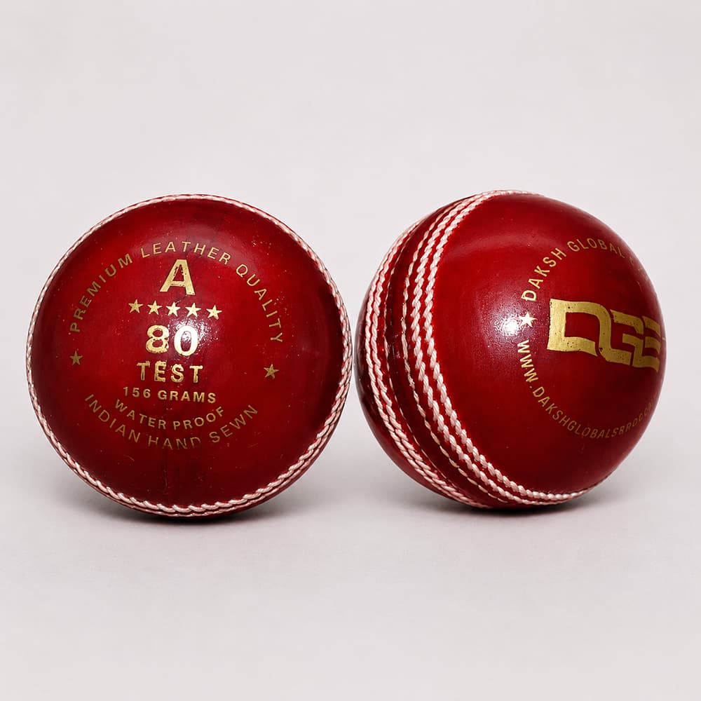 Red Test Ball (60-80 Overs)