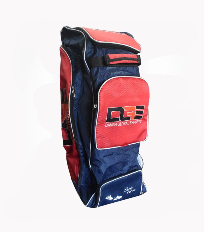 Cricket Kit Bag (Red & Blue)