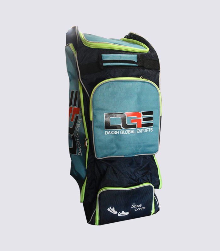 Cricket Kit Bag (Green & Blue)